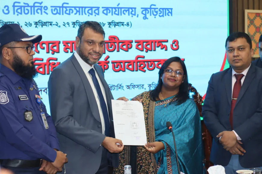 Symbols Allocated to 26 Candidates in Kurigram’s Four Seats