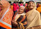 Rajshahi-3: Active participation of Hindu women voters at polling centers