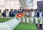 MP Ainul Haque Visits Graves of Zia and Khaleda