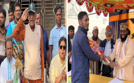 Intense Election Campaigning Underway in Rajshahi