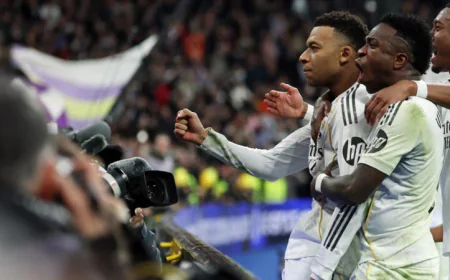 Mbappé Penalty Secures Late Win for Real Madrid Over Nine-Man Rayo