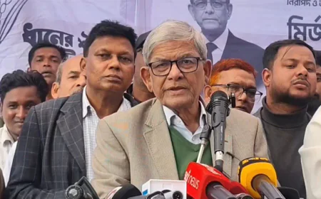 Mirza Fakhrul Calls for Building a Just State Now