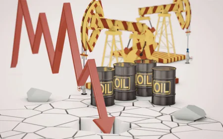 Oil prices fall sharply after Trump says hopeful over Iran talks