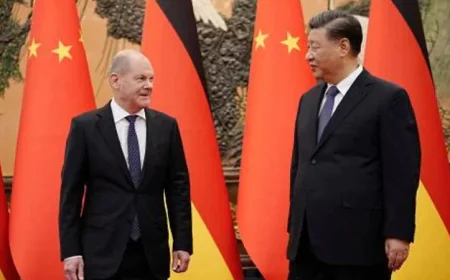Germany urges China to join arms control efforts