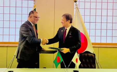 Bangladesh, Japan ink historic EPA
