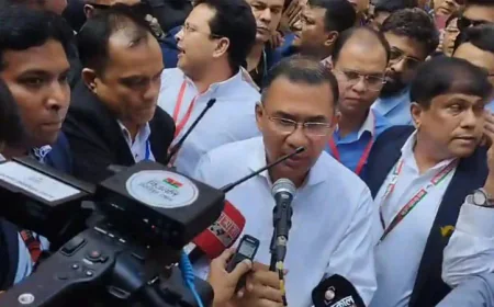 Tarique Rahman urges all to go to centres, vote for preferred candidates