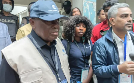 Commonwealth observer chief satisfied with poll environment