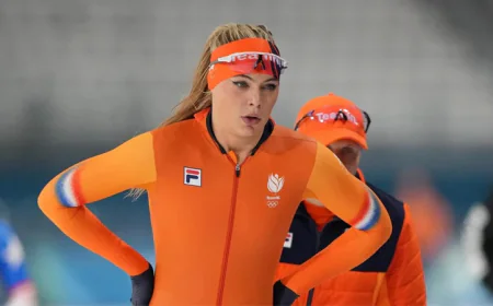 Dutch speed skater Jutta Leerdam combines Olympic gold and influencer attitude