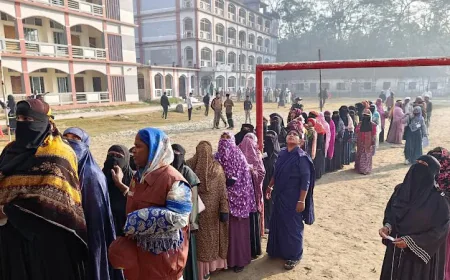 Young voters turn out in large numbers for change in Chandpur