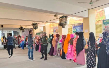 Voting begins in Sylhet amid festive atmosphere