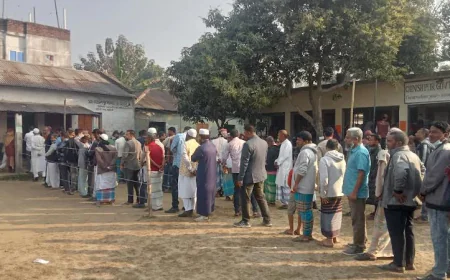 Voting enthusiasm marks polls in Narsingdi