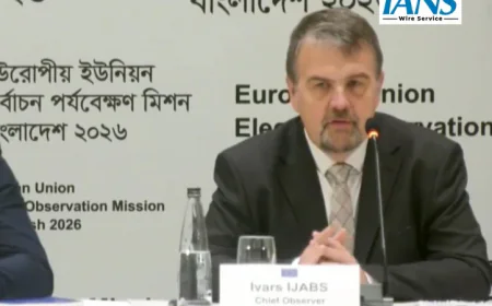 No observation of fraud or ballot stuffing: EU chief observer