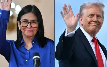 US waives Venezuela oil sanctions as Trump says expects to visit