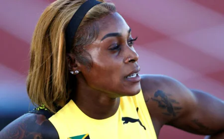 Jamaica's Thompson-Herah runs first race since 2024