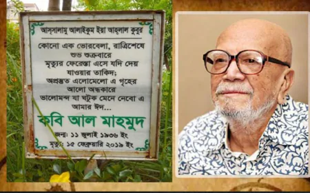 Al Mahmud’s 6th death anniversary today