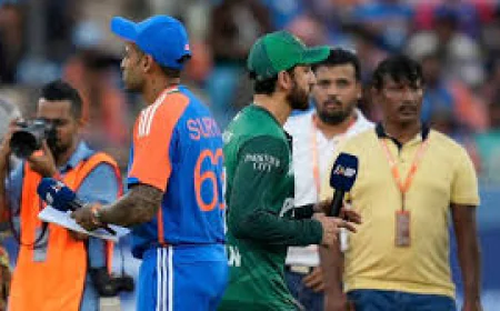 No handshake between India, Pakistan captains before T20 World Cup clash