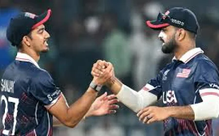 USA keep slim T20 World Cup hopes alive by beating Namibia