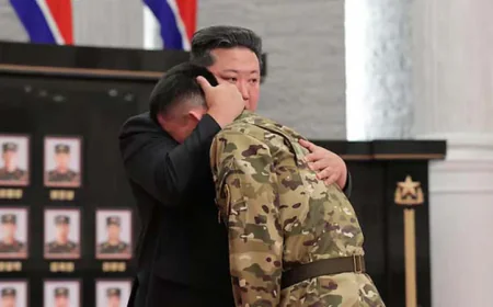 Kim unveils homes for kin of N. Korean troops killed aiding Russia: KCNA