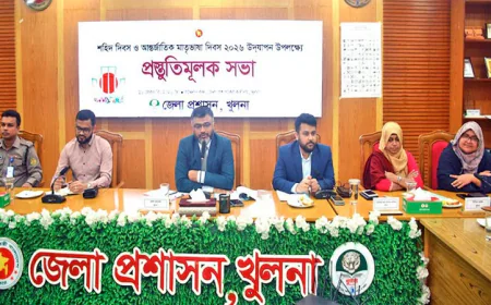Prep meeting to observe International Mother Language Day in Khulna