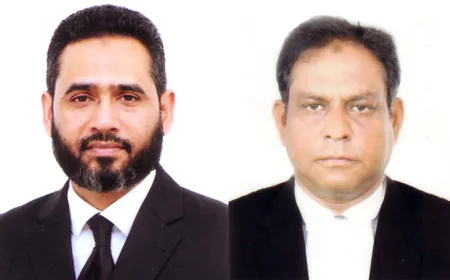 Suhel elected President, Zubair GS of Sylhet District Bar Association