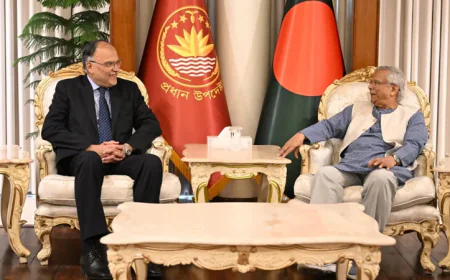 Pakistan Minister Ahsan Iqbal Chaudhary calls on CA