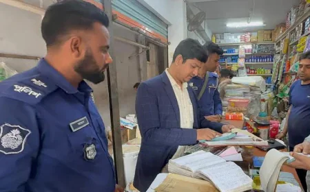 Mobile court fines trader Tk 50,000 for market irregularities ahead of Ramadan