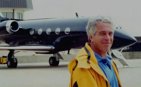 Police 'assessing' claims UK flights trafficked Epstein victims