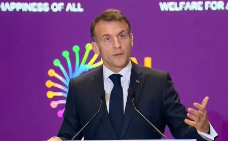 Macron tells AI summit he's determined to 'shape rules' with allies