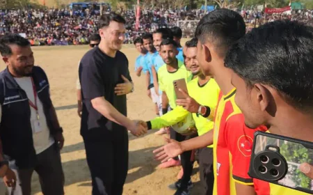 Mesut Ozil joins Iftar with Rohingyas in Cox's Bazar, plays football