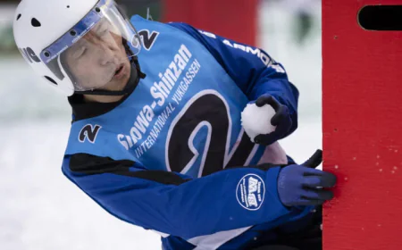 The Japanese snowball fight game vying to be an Olympic sport