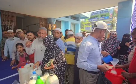 Selling of livestock products at affordable prices launched in Patuakhali