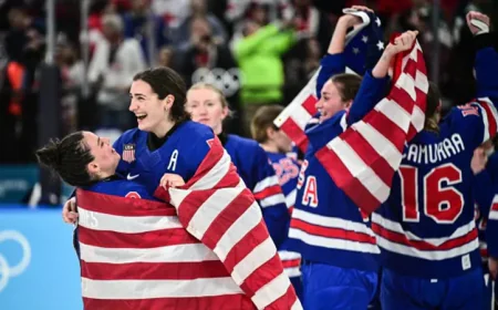 US women's ice hockey team declines to attend Trump address: media