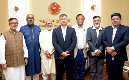 Newly-appointed 6 city corporation administrators meet HM