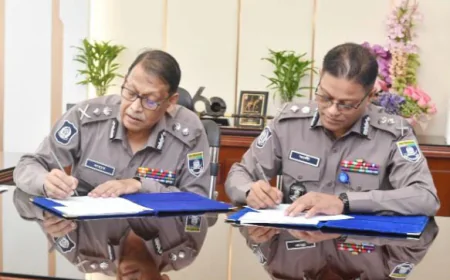 New IGP Ali Hossain Fakir takes charge