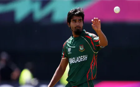 Pacer Tanzim to miss BCL due to back pain