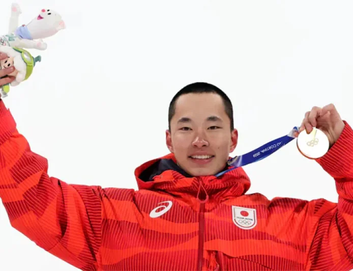 Japan's Kimura wins Olympic snowboard big air gold
