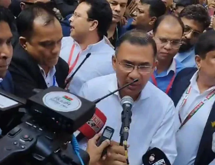 Tarique Rahman urges all to go to centres, vote for preferred candidates