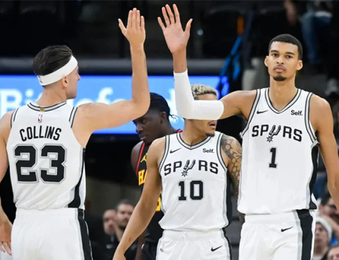 Spurs overpower Pistons in clash of NBA's form teams