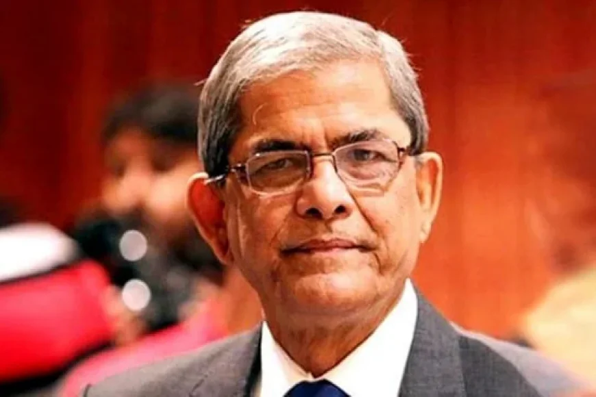 Govt’s main goal is to restore democracy, revitalize local government: Mirza Fakhrul