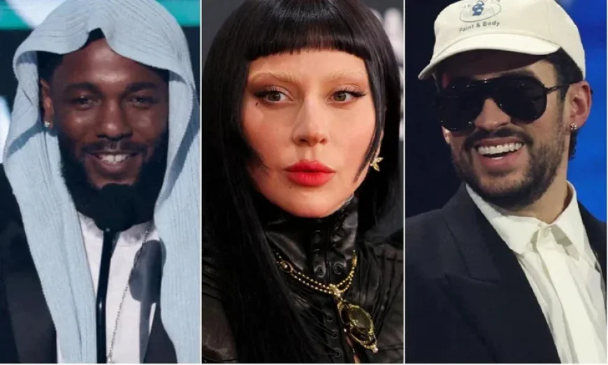 Kendrick Lamar, Bad Bunny, Lady Gaga Shine in Early Grammy Wins