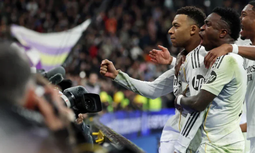 Mbappé Penalty Secures Late Win for Real Madrid Over Nine-Man Rayo