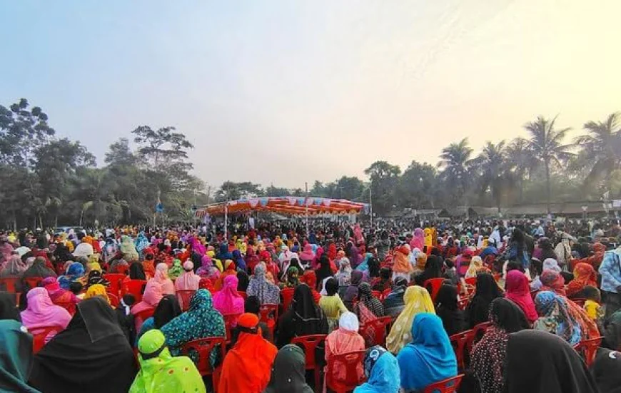 BNP holds election rally in Rampal