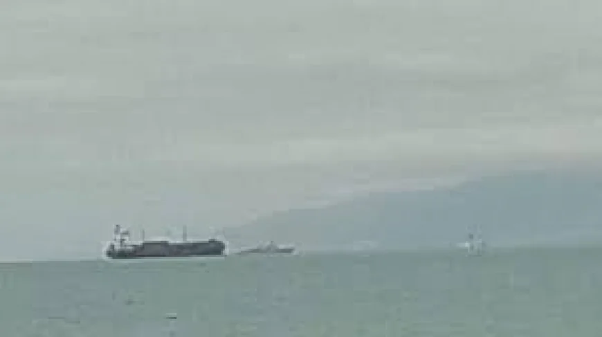 US warships arrive off coast of Haiti