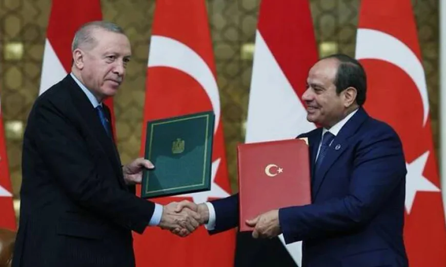 Erdogan visits Sisi to ink partnership deals