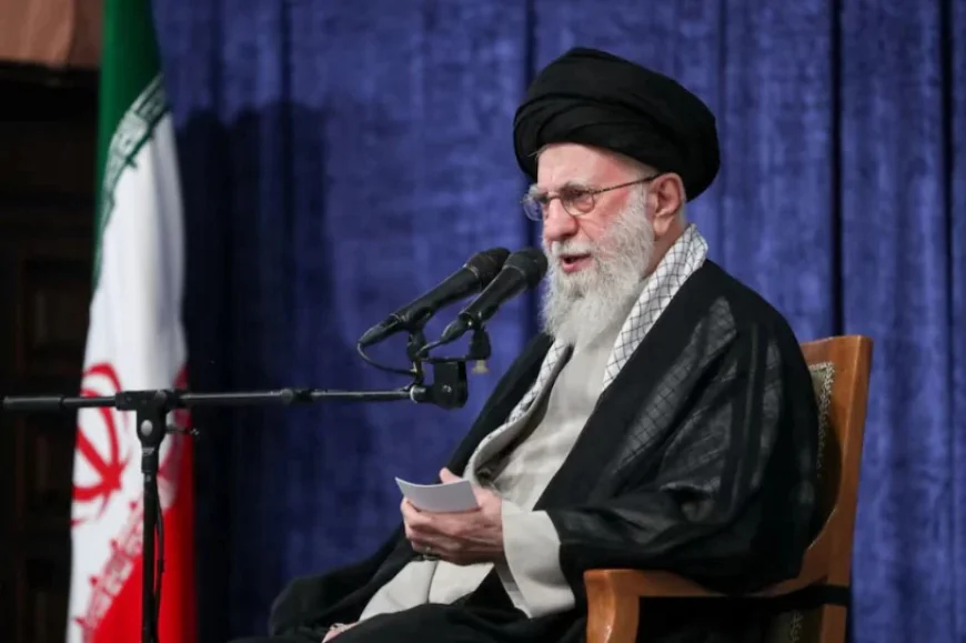 Khamenei urges Iranians to show 'resolve' against foreign pressure