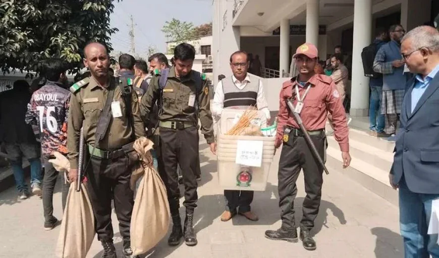 Voting preparations complete in Naogaon