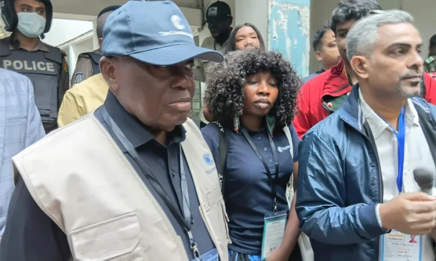 Commonwealth observer chief satisfied with poll environment