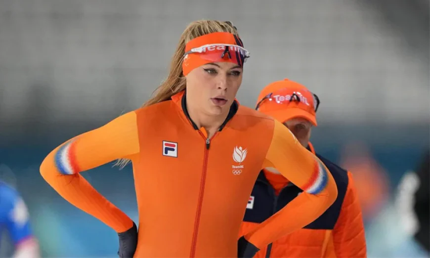 Dutch speed skater Jutta Leerdam combines Olympic gold and influencer attitude