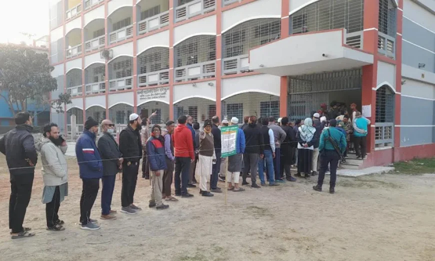 Voting underway in six Rajshahi constituencies