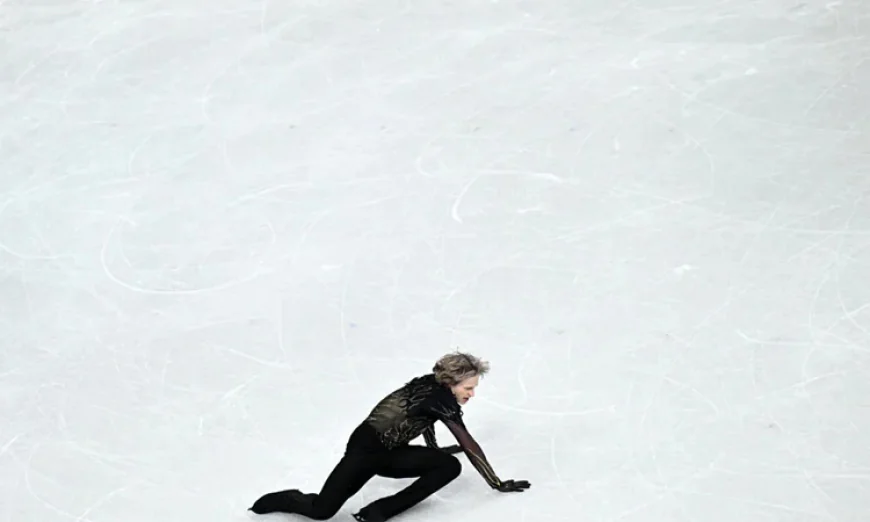 Malinin wilts at Olympics as Heraskevych loses ban appeal